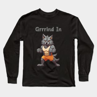 gym Grinding Long Sleeve T-Shirt